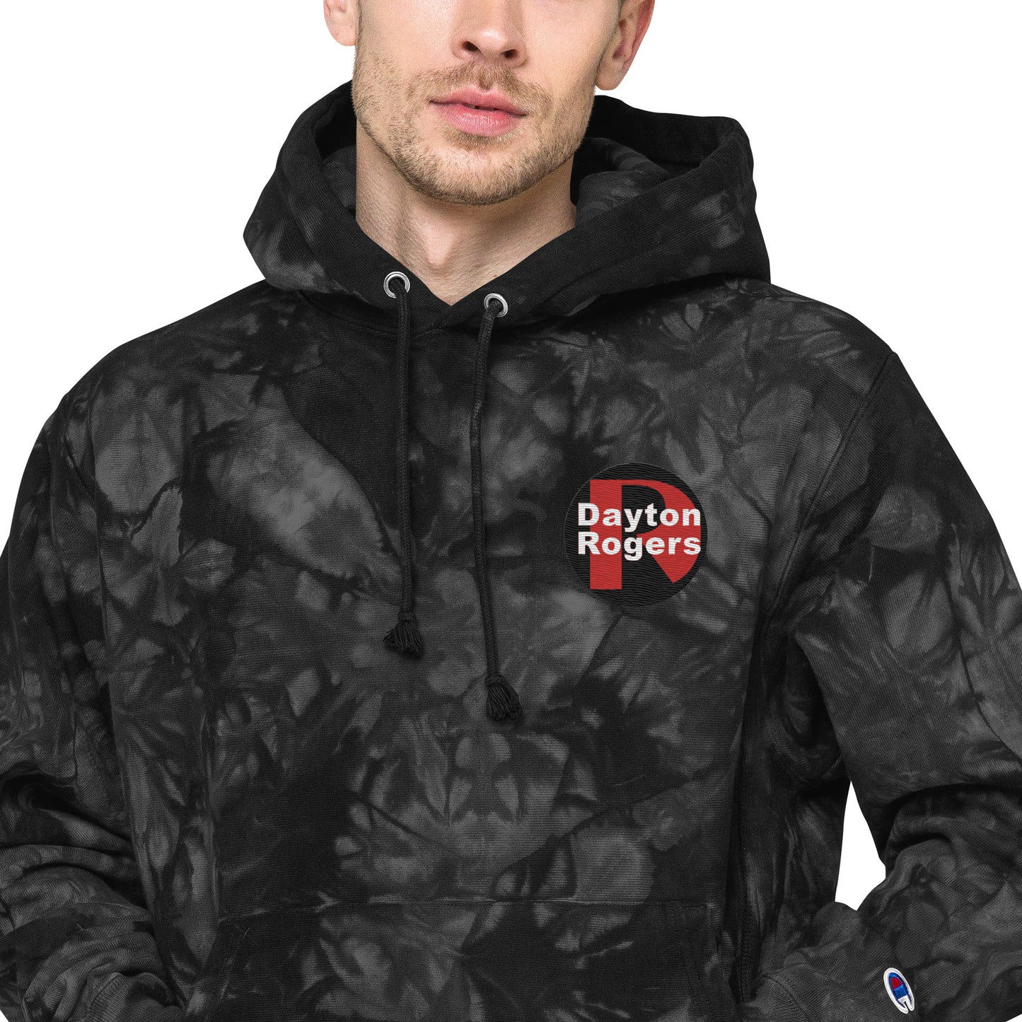 Champion | Tie-Dye Pullover Hoodie - Circle Logo