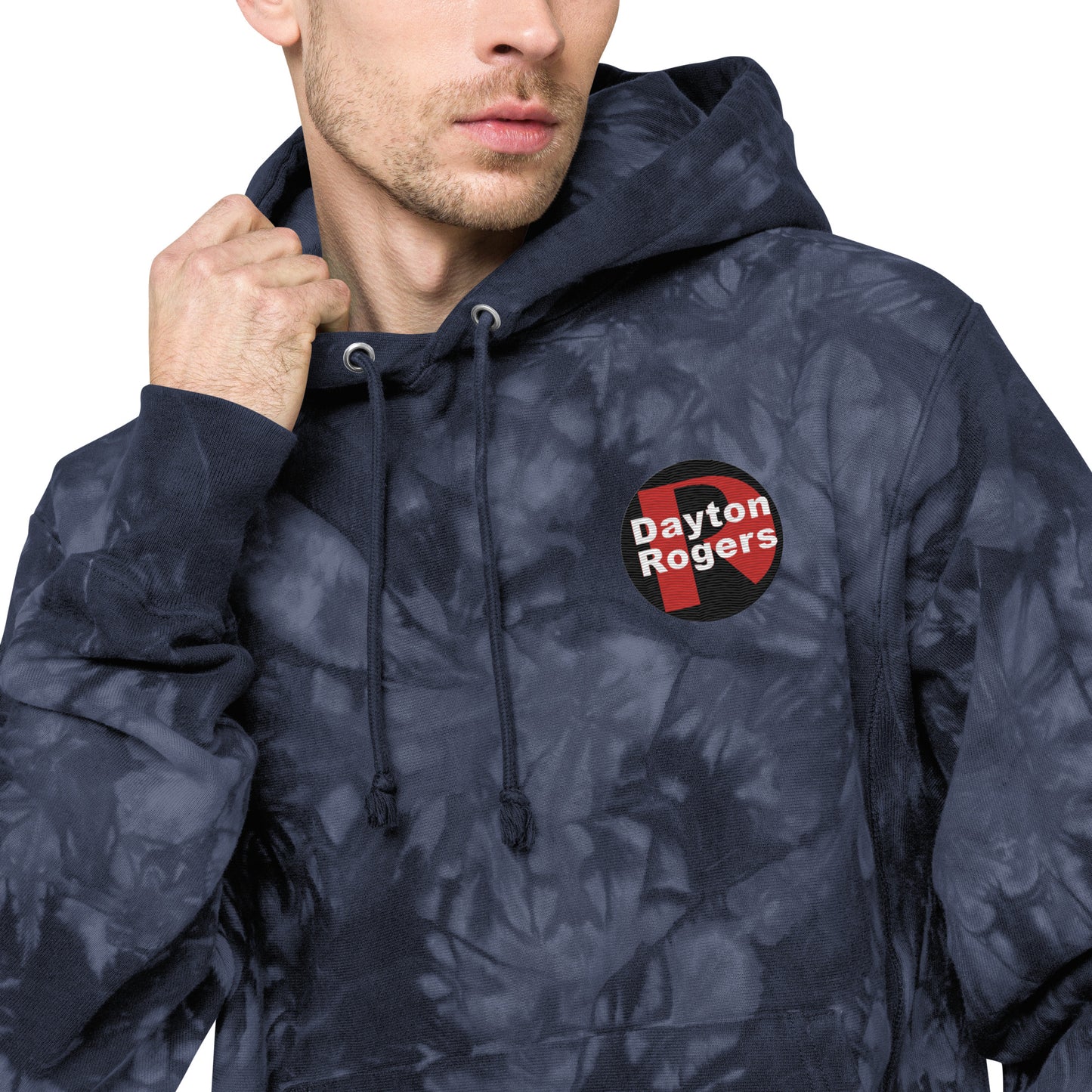 Champion | Tie-Dye Pullover Hoodie - Circle Logo