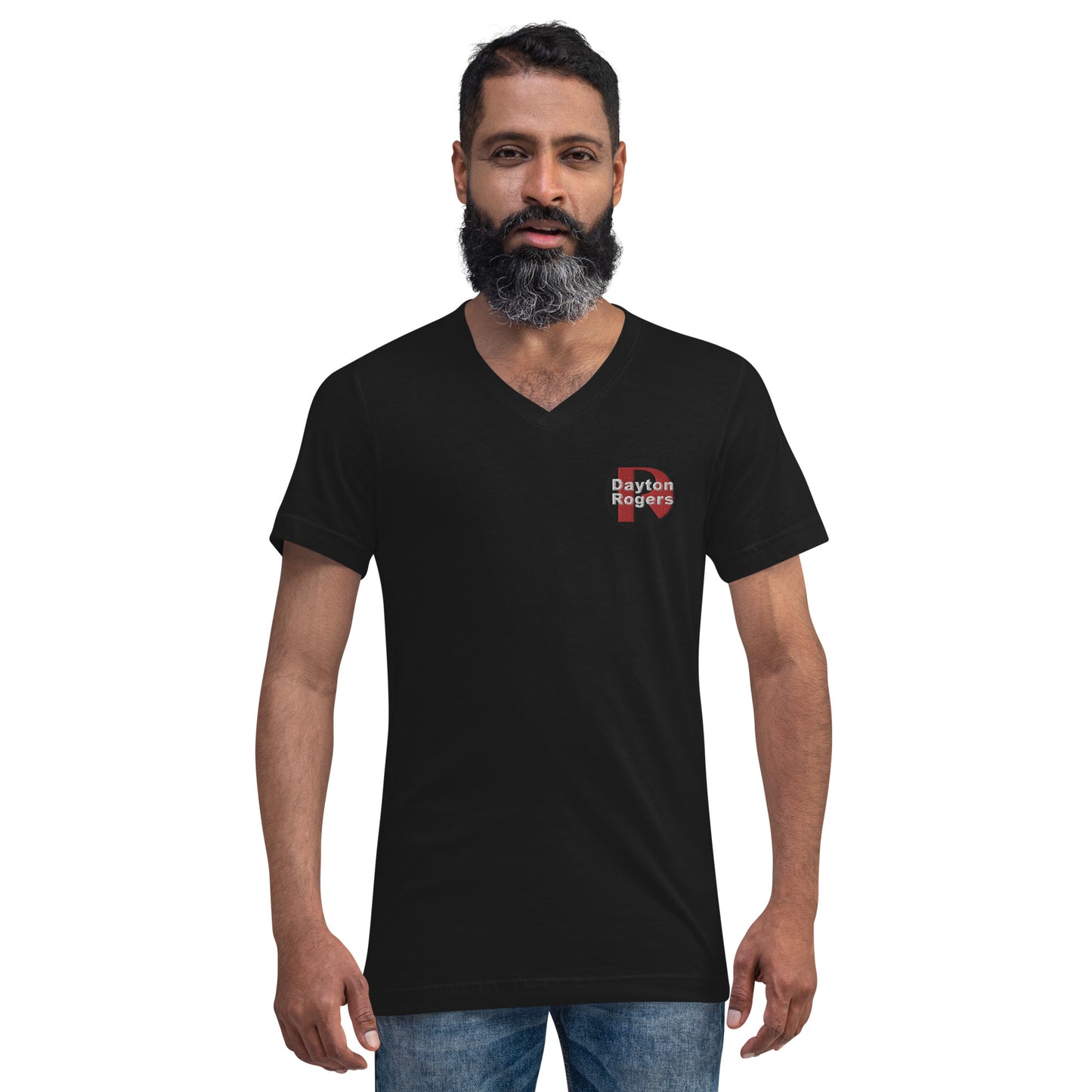 Bella+Canvas | V-Neck T-Shirt - Circle Logo