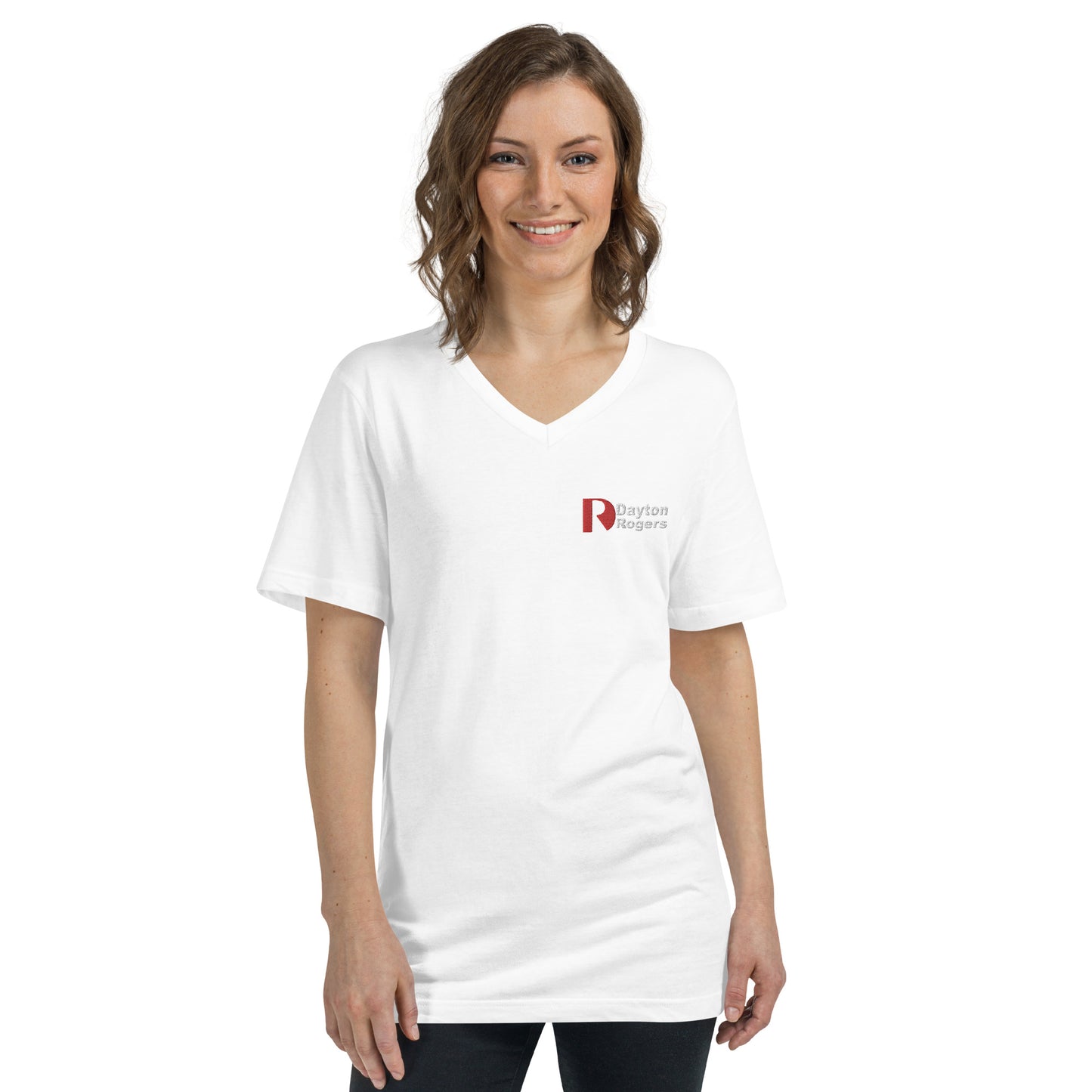Bella+Canvas | V-Neck T-Shirt - Standard Logo