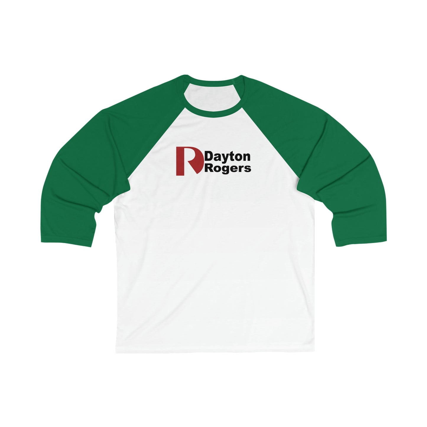 Bella+Canvas | 3⁄4 Sleeve Baseball Tee - Standard Logo