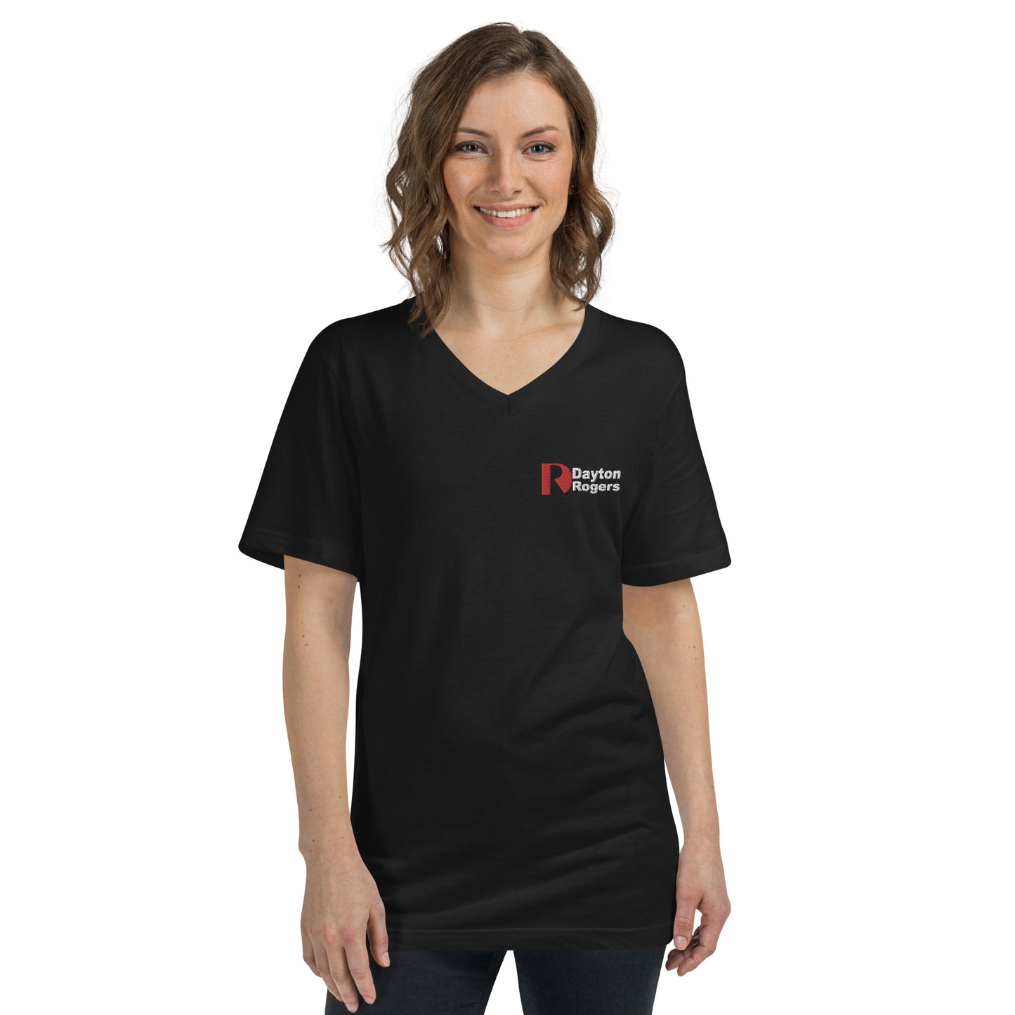 Bella+Canvas | V-Neck T-Shirt - Standard Logo