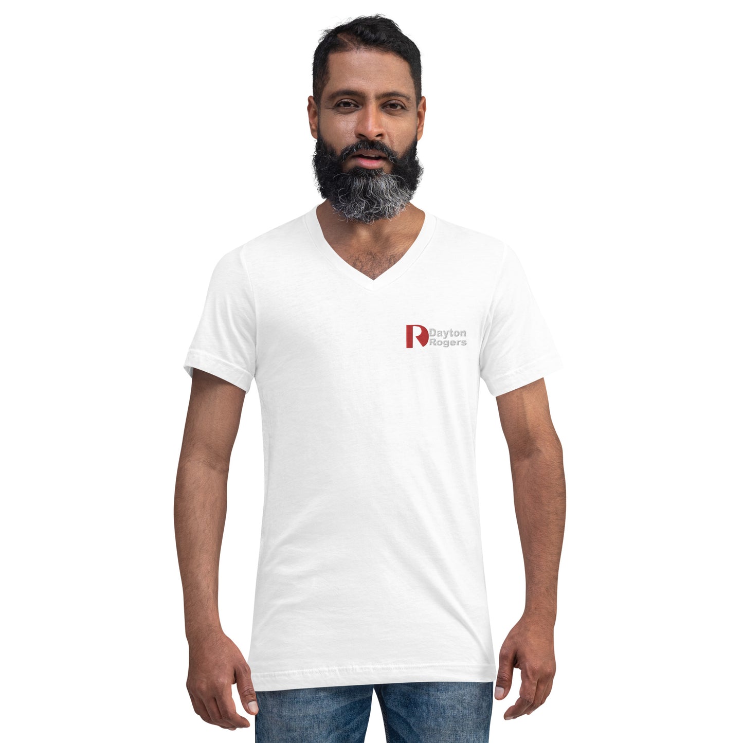 Bella+Canvas | V-Neck T-Shirt - Standard Logo